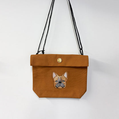 FB FACE EMB POCHETTE【Fawn】