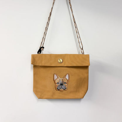 FB FACE EMB POCHETTE【Fawn】