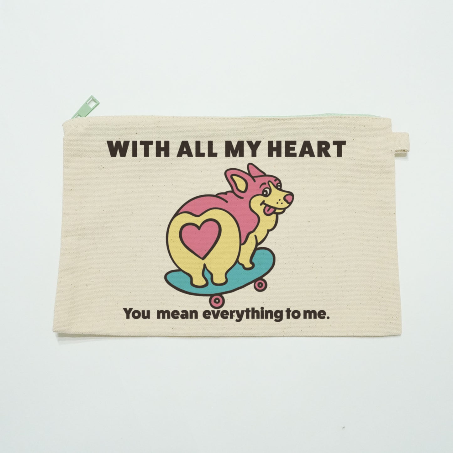 【期間限定！ 2/23 まで販売中】 〈 MY HEART♡〉 POUCH/ ポーチ（送料無料）