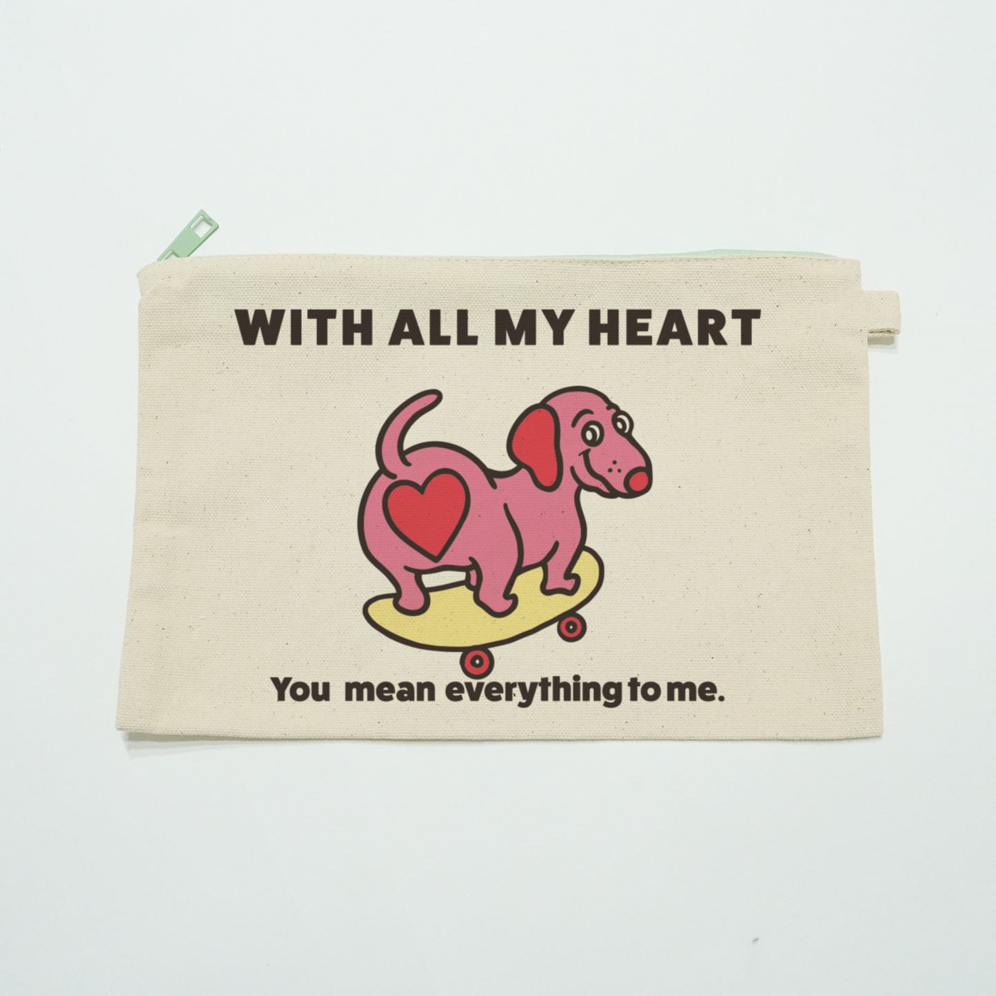 【期間限定！ 2/23 まで販売中】 〈 MY HEART♡〉 POUCH/ ポーチ（送料無料）