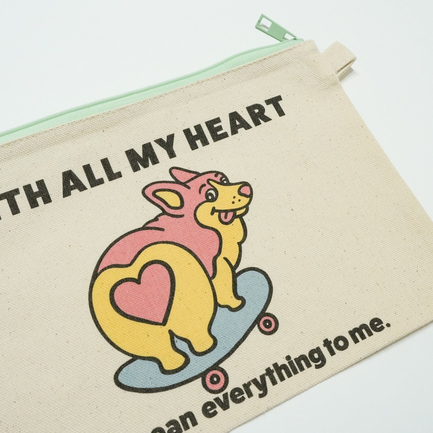 【期間限定！ 2/23 まで販売中】 〈 MY HEART♡〉 POUCH/ ポーチ（送料無料）