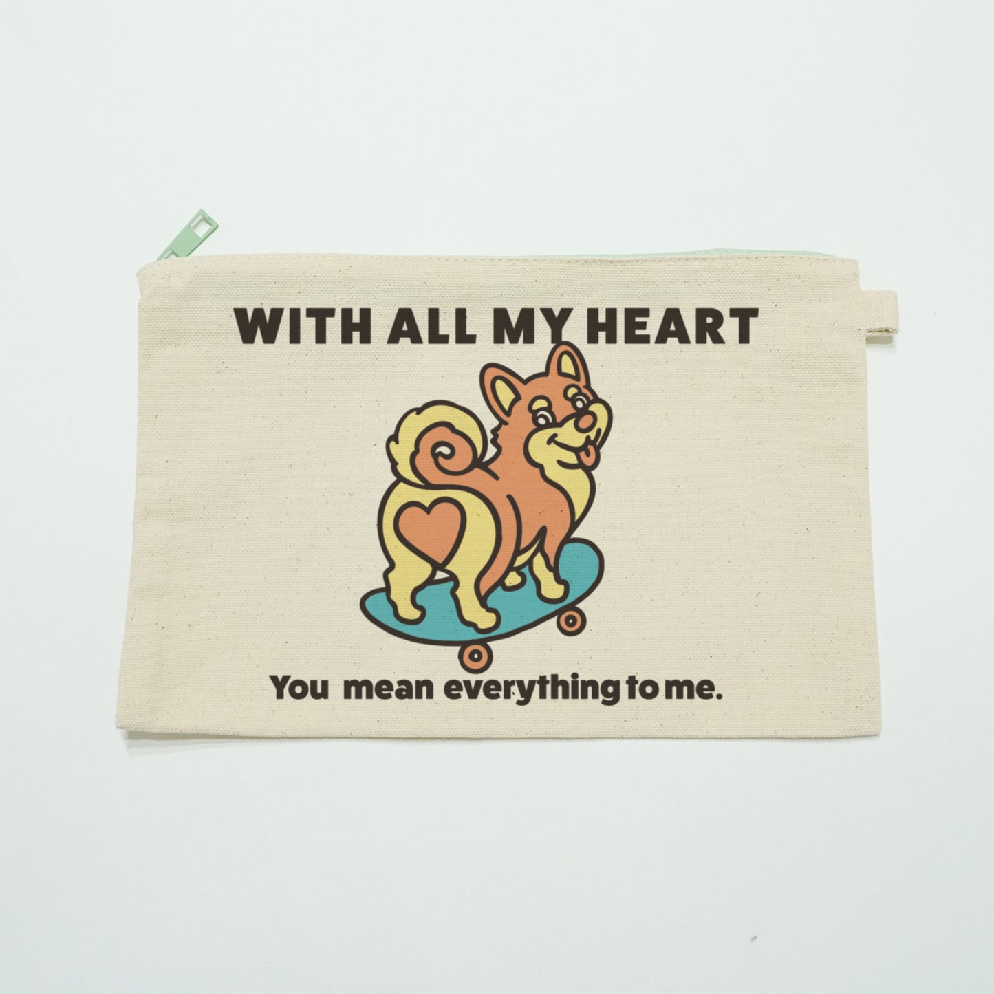 【期間限定！ 2/23 まで販売中】 〈 MY HEART♡〉 POUCH/ ポーチ（送料無料）