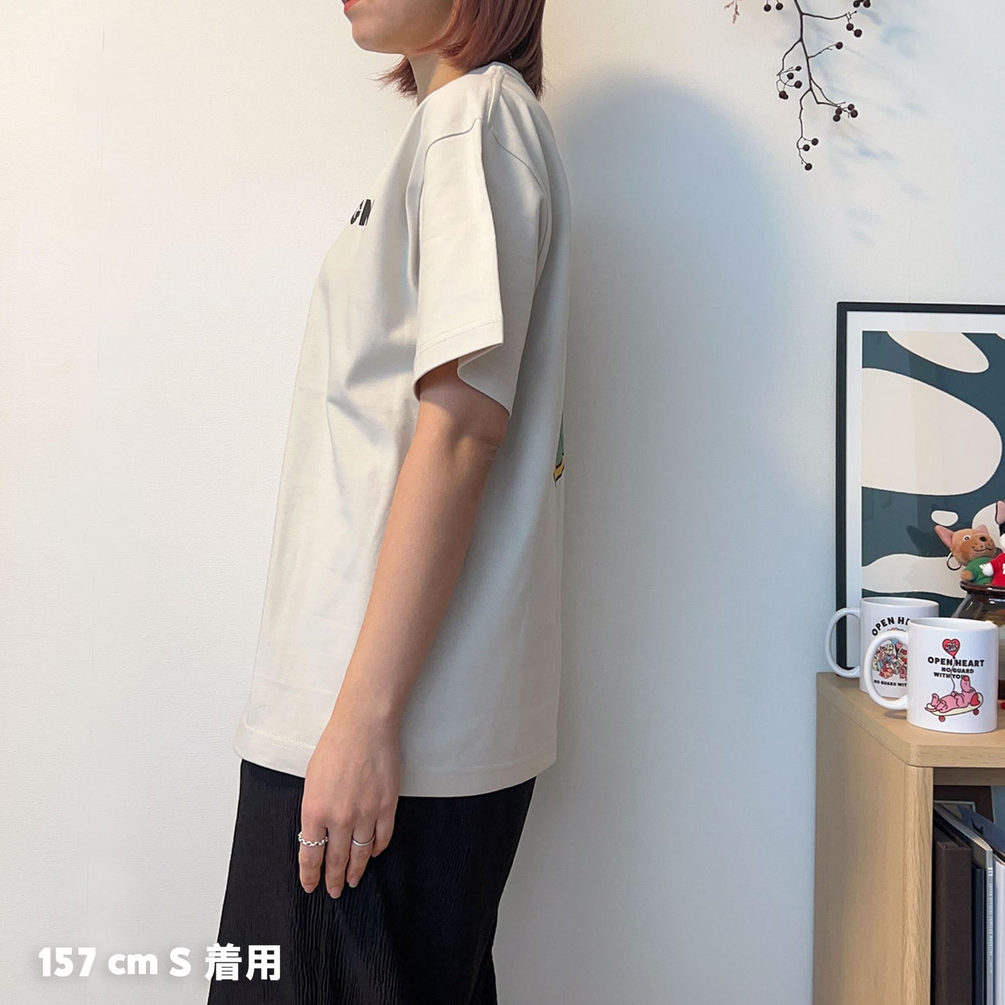 【期間限定！4/19まで販売中】 〈OPEN HEART♡〉T-SHIRTS/ 半袖Tシャツ