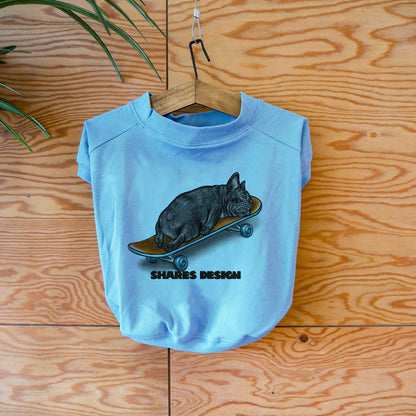 NAP TIME BUHI DOG TEE/FP size【Brindle】