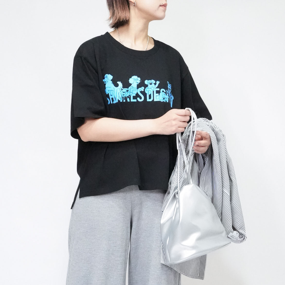 【期間限定！8/31まで販売中】〈 SHARES STREET〉MONO type  レディース ビッグTシャツ