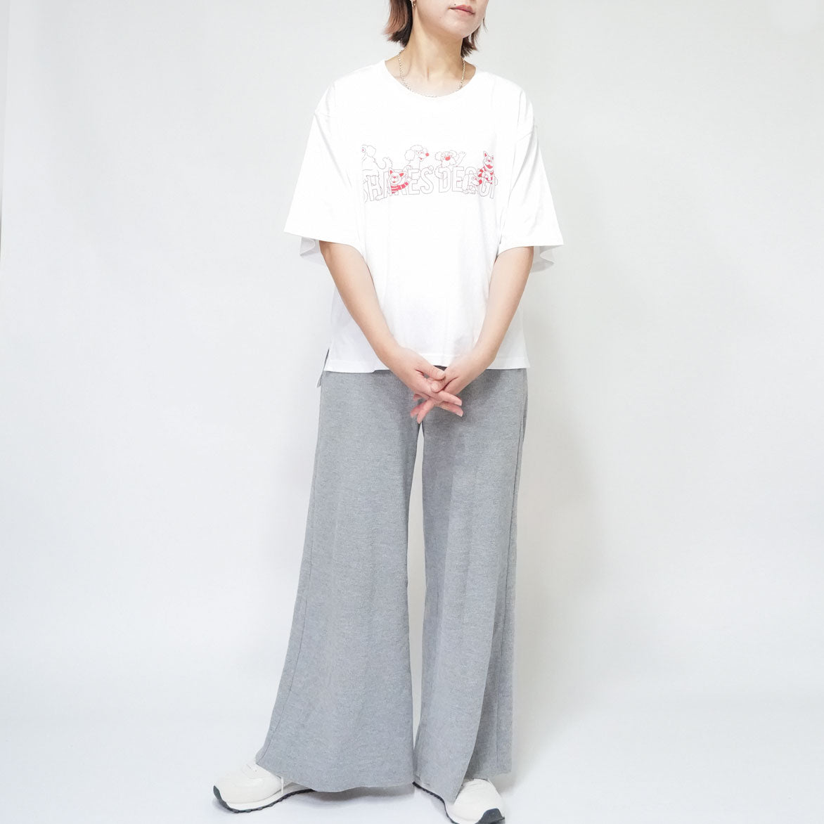 【期間限定！8/31まで販売中】〈 SHARES STREET〉MONO type  レディース ビッグTシャツ