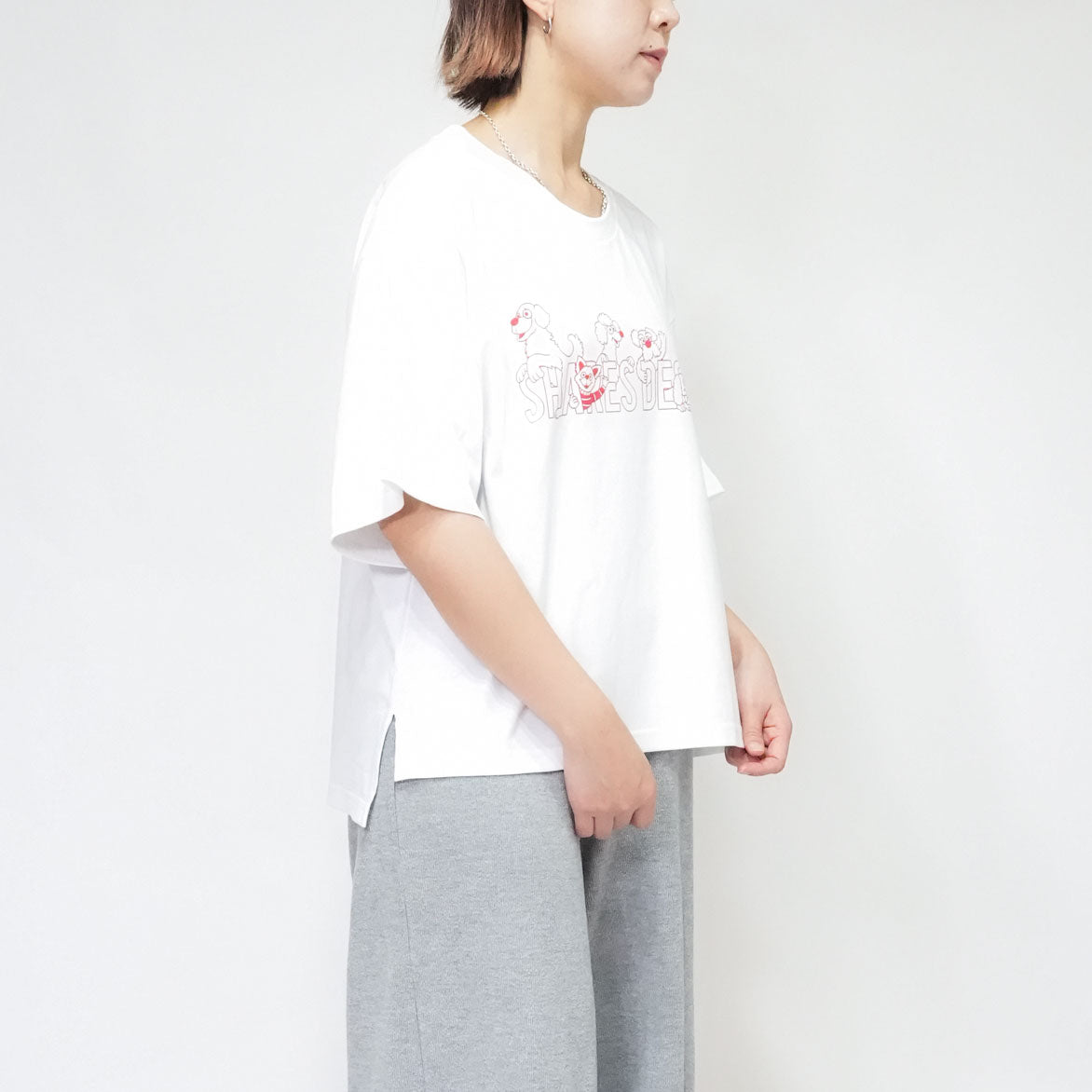 【期間限定！8/31まで販売中】〈 SHARES STREET〉MONO type  レディース ビッグTシャツ