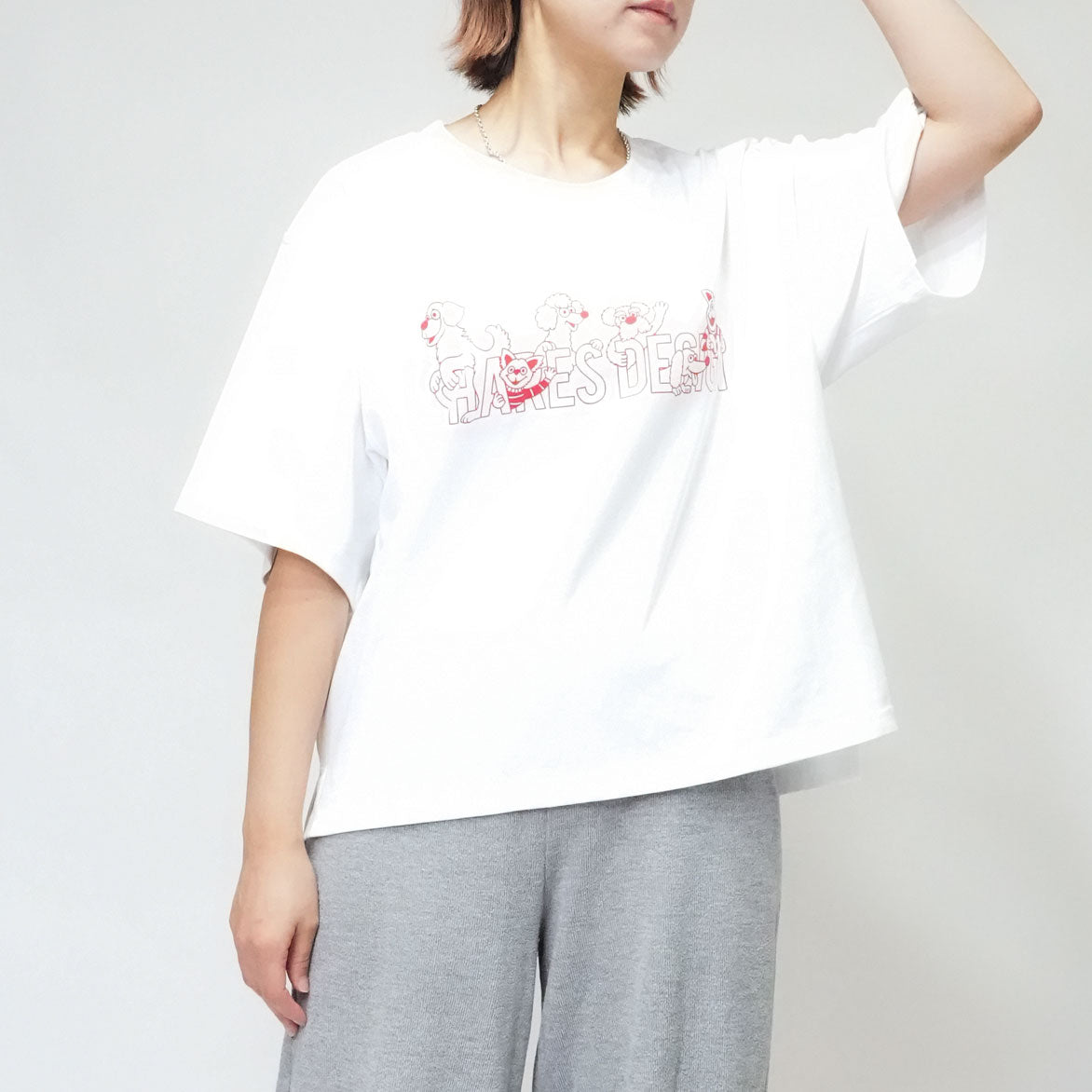 【期間限定！8/31まで販売中】〈 SHARES STREET〉MONO type  レディース ビッグTシャツ