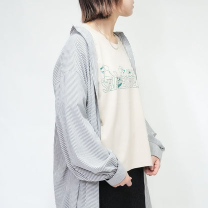 【期間限定！8/31まで販売中】〈 SHARES STREET〉MONO type  レディース ビッグTシャツ