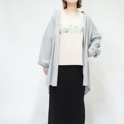 【期間限定！8/31まで販売中】〈 SHARES STREET〉MONO type  レディース ビッグTシャツ