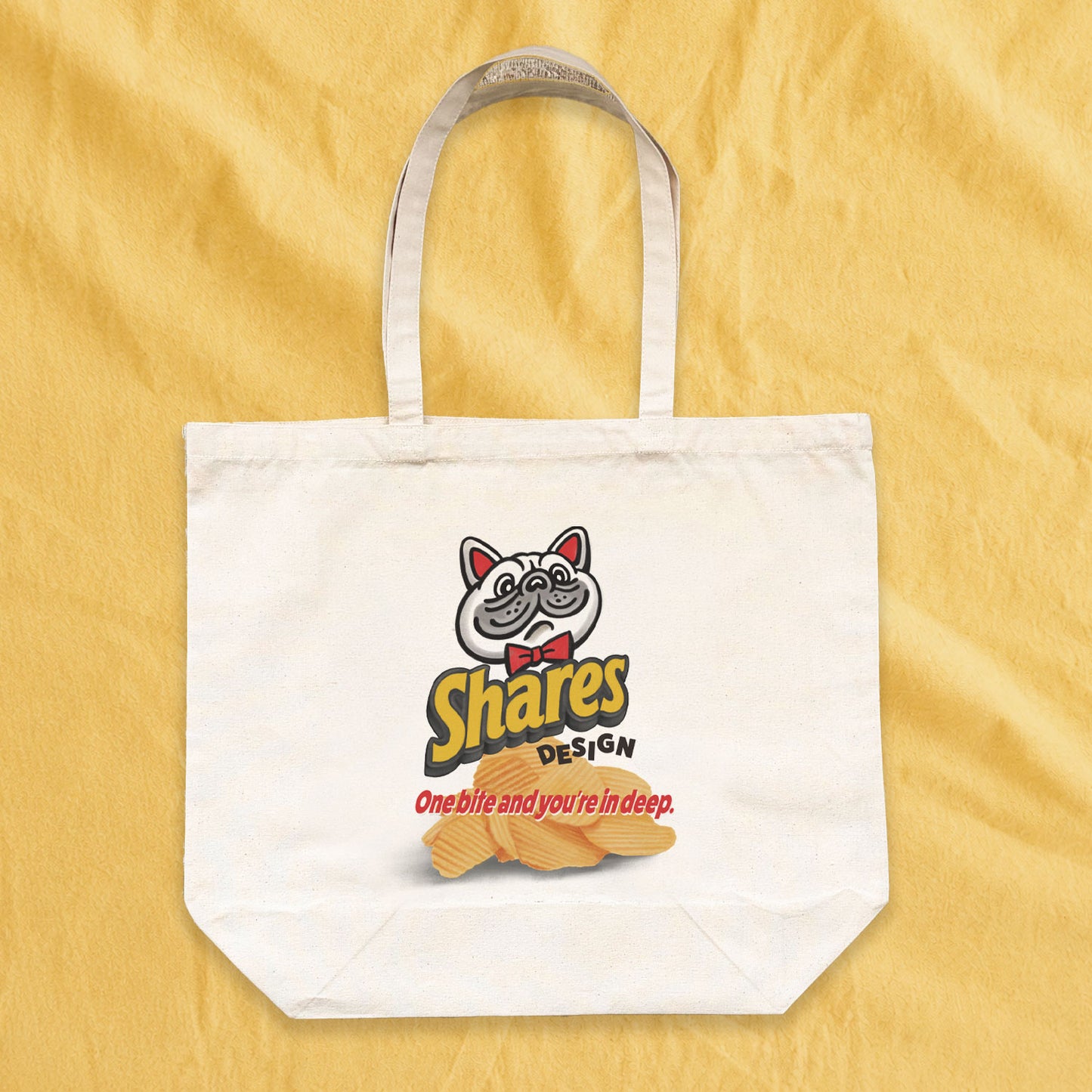【期間限定！ 6/14 まで販売中】 〈 OYATSU TIME〉BIG TOTE BAG /ビッグトートバッグ（送料無料）