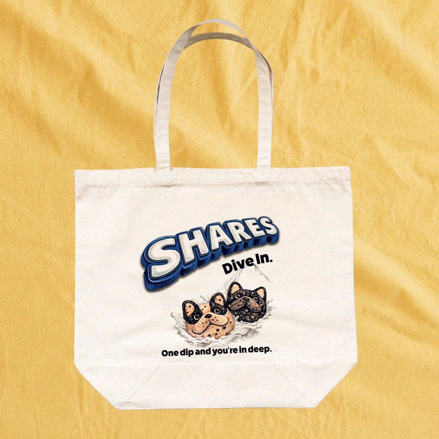 【期間限定！ 6/14 まで販売中】 〈 OYATSU TIME〉BIG TOTE BAG /ビッグトートバッグ（送料無料）
