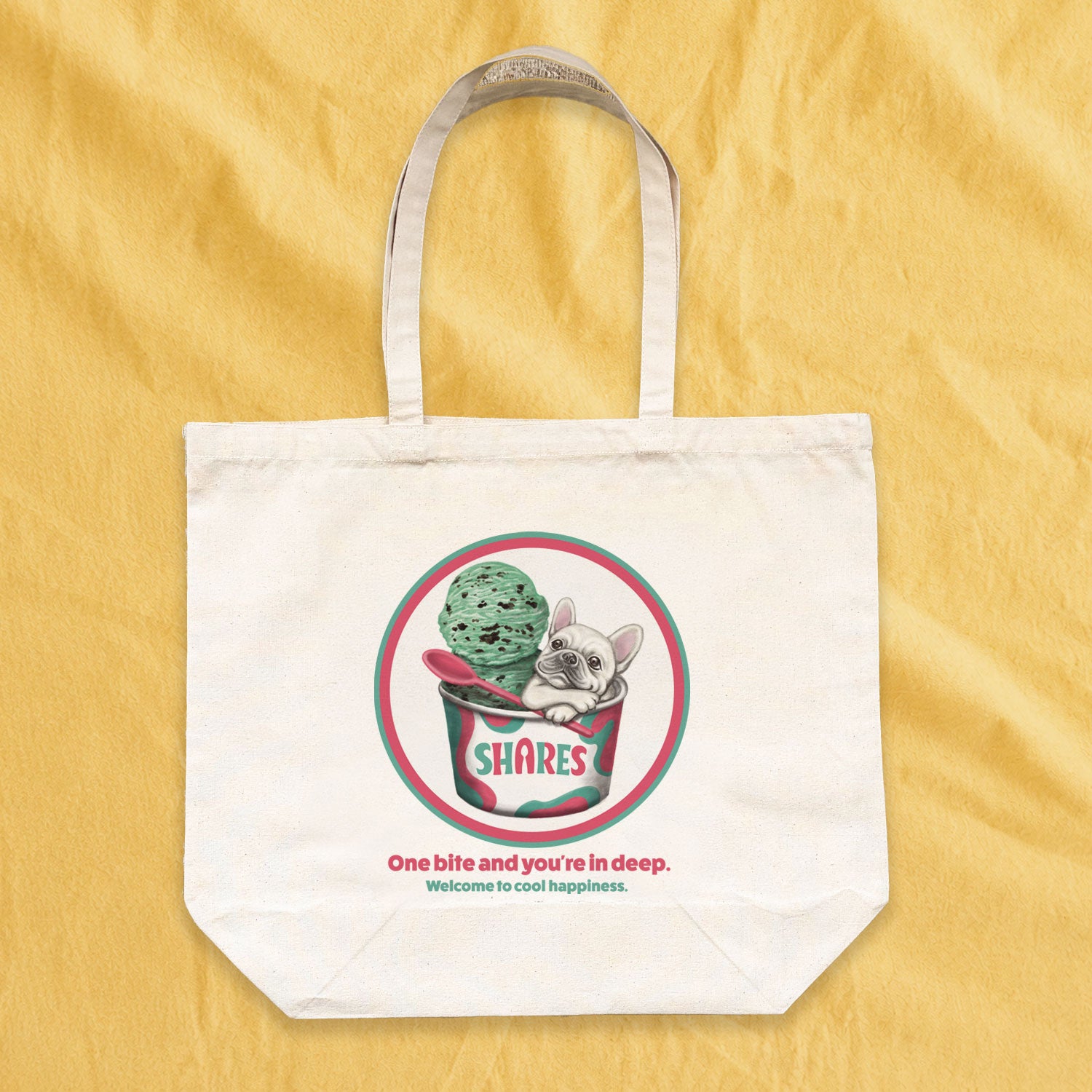 期間限定！ 6/14 まで販売中】 〈 OYATSU TIME〉BIG TOTE BAG /ビッグ