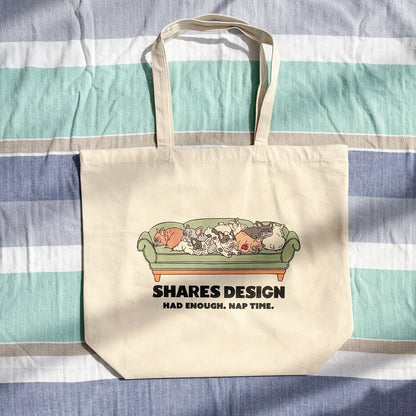 【期間限定！8/17まで販売中】〈 DOGTOON 〉BIG TOTE BAG /ビッグトートバッグ（送料無料）