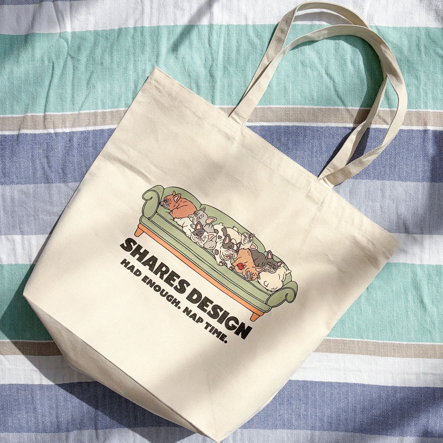 【期間限定！8/17まで販売中】〈 DOGTOON 〉BIG TOTE BAG /ビッグトートバッグ（送料無料）