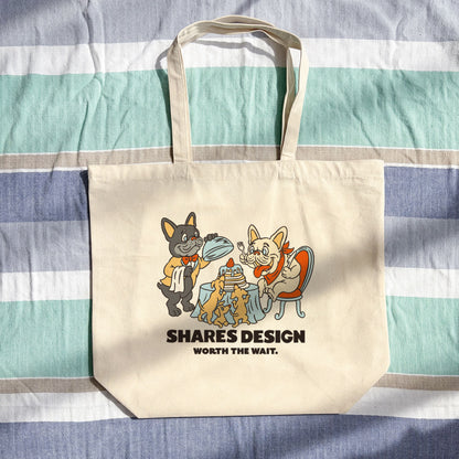 【期間限定！8/17まで販売中】〈 DOGTOON 〉BIG TOTE BAG /ビッグトートバッグ（送料無料）