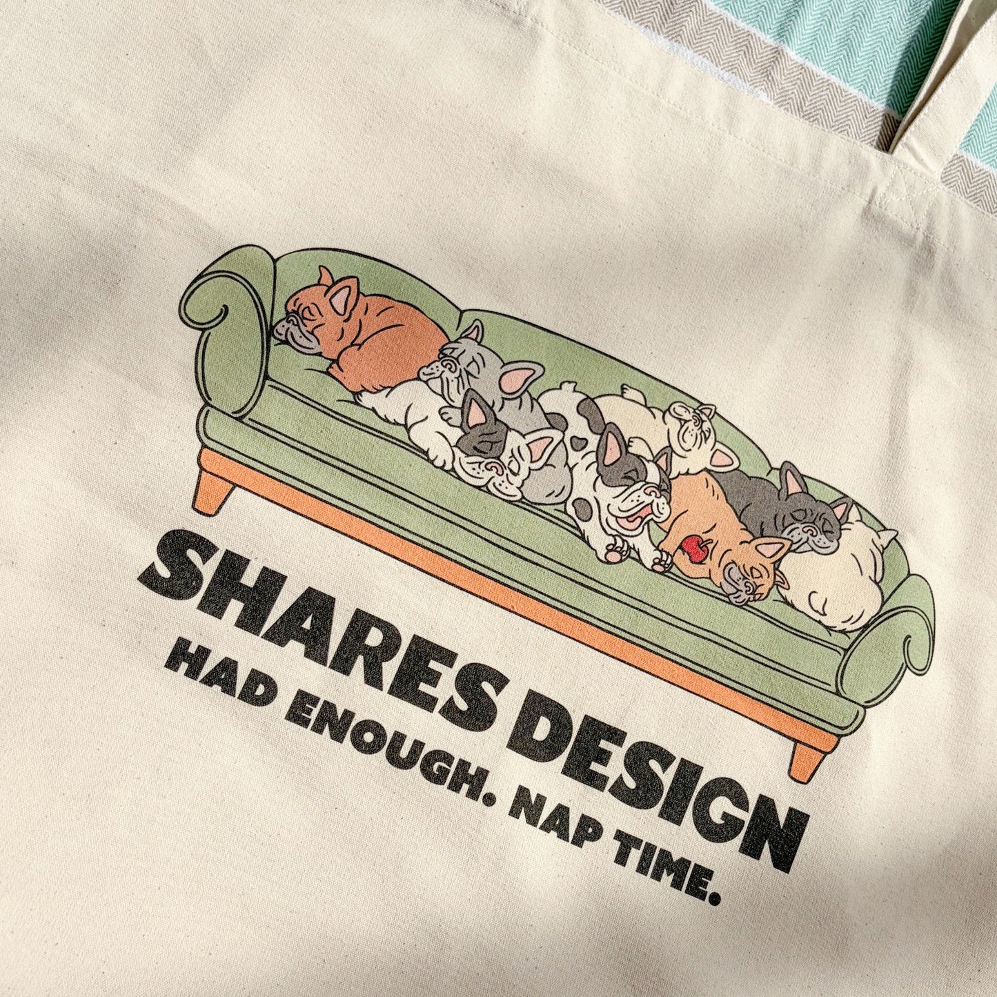 【期間限定！8/17まで販売中】〈 DOGTOON 〉BIG TOTE BAG /ビッグトートバッグ（送料無料）