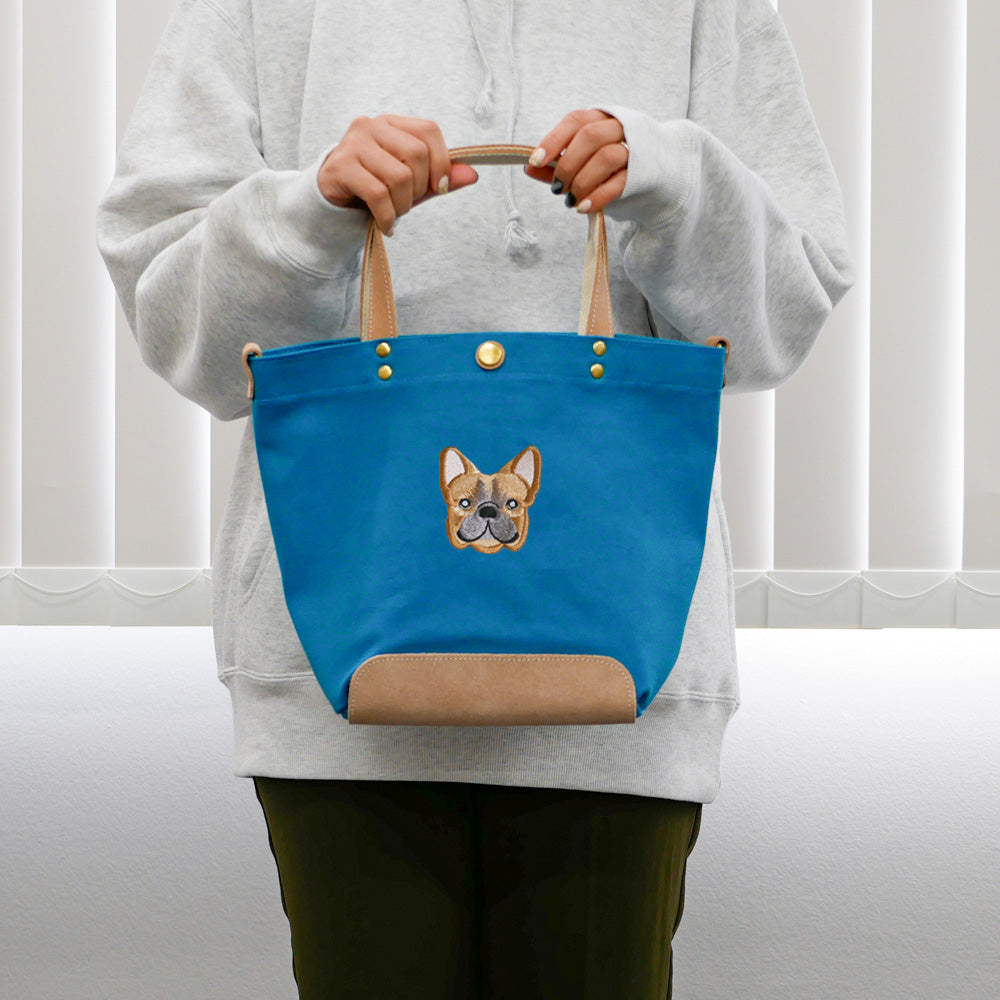 FB FACE EMB SHOULDER 2WAY BAG 【Fawn】