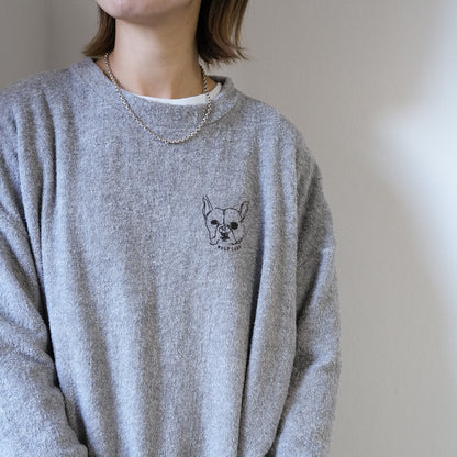 【受注生産！ 12/26 まで予約（1 月中旬～お届け）】 〈WOLFLADY×RUUU.〉PILE TRINER/ パイルトレーナー