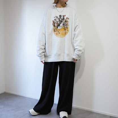 【受注生産！ 12/26 まで予約（1 月中旬～お届け）】 〈WOLFLADY×RUUU.〉 BIG SWEAT/ ビッグ裏起毛スウェット