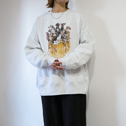 【受注生産！ 12/26 まで予約（1 月中旬～お届け）】 〈WOLFLADY×RUUU.〉 BIG SWEAT/ ビッグ裏起毛スウェット