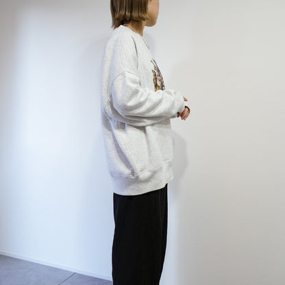 【受注生産！ 12/26 まで予約（1 月中旬～お届け）】 〈WOLFLADY×RUUU.〉 BIG SWEAT/ ビッグ裏起毛スウェット