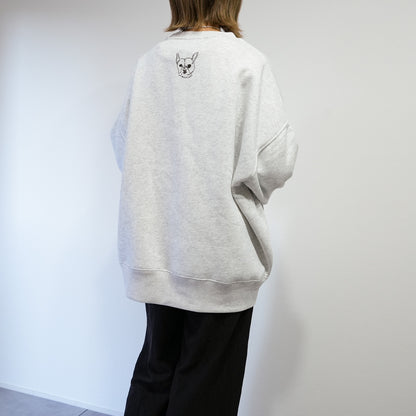 【受注生産！ 12/26 まで予約（1 月中旬～お届け）】 〈WOLFLADY×RUUU.〉 BIG SWEAT/ ビッグ裏起毛スウェット