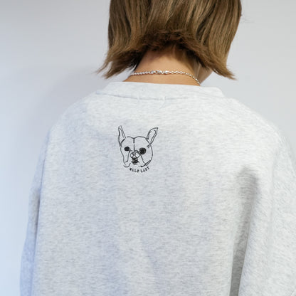 【受注生産！ 12/26 まで予約（1 月中旬～お届け）】 〈WOLFLADY×RUUU.〉 BIG SWEAT/ ビッグ裏起毛スウェット