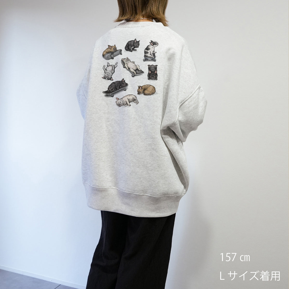 MONOKURO NAPTIME  BIG CREW SWEAT / ビッグスウェット