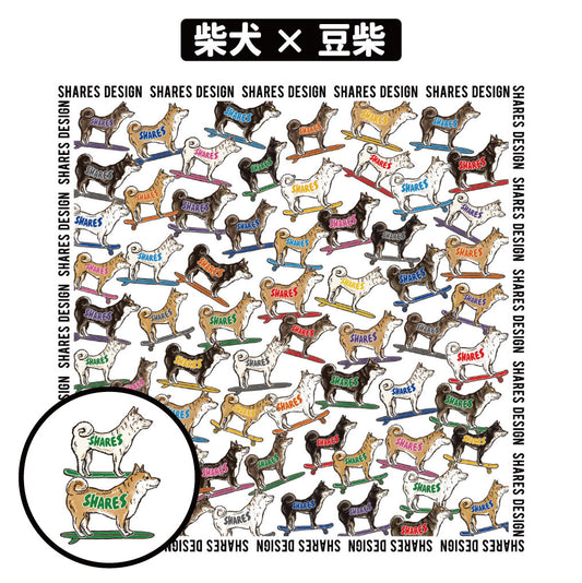 ALL OVER/ 柴犬✕豆柴