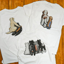 画像をギャラリービューアに読み込む, 80s VINTAGE Golden Retriever＆Labrador Retriever Tee
